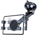 Coolpow Tablet Holder for Car ipad Holder for Car【Wind+Dash】Suction Cup ipad Mount for Truck Stand【360°】Tablet Car Mount soporte para tableta para auto for All 4.7"-12.9" Apple iPad Samsung Galaxy Tab