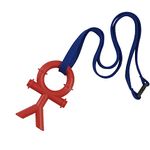 Sensory Direct Chewbuddy Stickman & Lanyard - Pack of 1, Sensory Toy for a Fidget, Chew or Teething Aid | for Kids, Adults, Autism, ADHD, ASD, SPD, Oral Motor or Anxiety Needs | Red