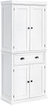 HOMCOM Freestanding Kitchen Pantry 