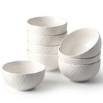 NUTRIUPS 4.3'' Ceramic Bowls Set of 8, 300ml, Snack Bowls - 10 oz Small Porcelain Bowls for Dessert, Rice, Fruit