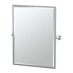 Gatco 4359FS Charlotte Framed Large Rectangle Mirror, Chrome