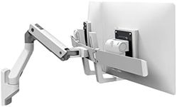 Ergotron HX Wall Mount Monitor Arm - Mounting kit (articulating arm, wall mount, pivot, mounting hardware, extension part) for Monitor - white - screen size: up to 42" - wall-mountable