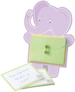 Wilton Tarjeta de Actividad Kit-Elefante Bebé Consejos Otros, Multicolor 2,86 x 24,86 x 36,29 cm