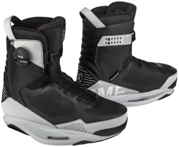 Ronix Supreme Boa Intuition Wakeboard Boots, Dove Grey/Black, 10