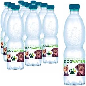 Long Life Dog Water - Natural Spring Water for Dogs, pH-Balanced Dog Water, Helps with Electrolytes for Dogs & Improve Dog Hydration, Mineral-Free - 16.9 oz 12-Pack