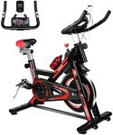 Jupgod Stationary Exercise Bike, In