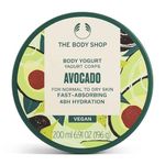 The Body Shop Avocado Vegan Body Yogurt For Normal To Dry Skin, Instant 48Hr Moisture, Vegan - 200Ml - Cream