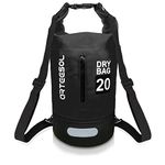 Waterproof Dry Bag, 5L/10L/20L/30L Waterproof Backpack Dry Sack Rucksack, Swim Bag with Adjustable Shoulder Straps, for Beach Swimming Kayaking Hiking Boating Canoeing Surfing Fishing