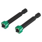 Metabo HPT Magnetic Driver Bits, No. 2, 1/4" Hex, 2-Pack (115003M)