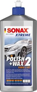 SONAX XTREME Polish+Wax 2Hybrid NPT(500 ml) polish per superfici verniciate quasi nuove, leggermente usurate e curate regolarmente.Colori e lucentezza profondi | Art.N.02072000-280
