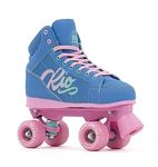 Rio Roller Lumina Childrens Roller Skates Unisex, Blue/Pink (Multicolor), 38,RIO240