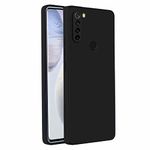 LIRAMARK Silicone Soft Back Cover Case for Xiaomi Mi Redmi Note 8 (Black)