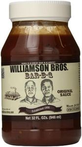 Williamson Bros Bar-B-Q Sauce Original Sauce, 32 Ounce