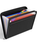 ThinkTex File Organisers, 12 Pockets Expanding File Folder, A4 Size Accordion Folder Expandable File Organiser with Lid, Rainbow Document Organiser for Filing Folders and Storage Files