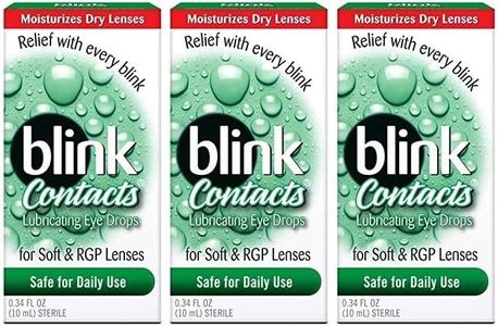 Amo Blink Contacts Lubricating Eye Drops, 3 Count