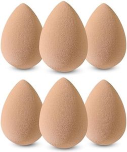 Foonbe Blender Beauty 6 Pcs Makeup Sponge Set, Foundation Sponge for a Flawless Natural Look, Big Blender Beauty Sponge Perfect with Foundations, Powders and Creams Beauty Cosmetic