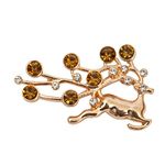 To The Nines Golden Deer Lapel Pin