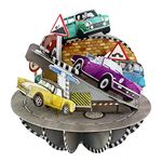 Santoro Pirouette, 3D Pop Up Greeting Card - Retro Car - Gift For Him, Dad, Husband, Son | Classic Cars For Birthday, Fathers Day