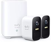 eufy Security, eufyCam 2C Wireless Home Security Camera System, 180-Day Battery Life, HD 1080p, IP67 Weatherproof, Night Vision, Compatible with Amazon Alexa, 2-Cam Kit, No Monthly Fee (Renewed)