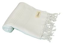 Bersuse 100% Cotton - Anatolia Turkish Towel - White