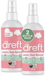 Dreft Stain Remover for Baby Clothes, Fragrance Free and Hypoallergenic Baby Stain Remover Spray, Travel Size Stain Treater, 3 Fl Oz ( Pack of 2)