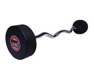 USI UNIVERSAL Curl Weight Bar With Fixed Weight Heads, Fixed Weight Barbell, RDBC 35kg Barbell Rod With Fixed Weight, Weight Lifting Gym Rod Curl Barbell Rod Fixed Weight Gym Workout Exercise Set