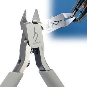 RUITOOL Model Nippers Tools for Model Builders to Repair and Fix Plastic Models, Ultra-thin Single Blade Nipper, 4.3inch Non-slip Grip Sprue Cutter for Plastic Model Building