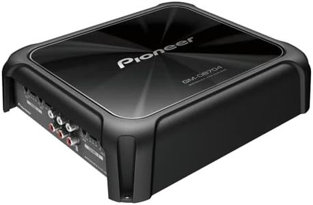 PIONEER GM-D8704 1200W Class-FD 4-Channel BRIDGEABLE Amplifier W/BASS Remote