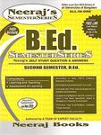 B.Ed - 2nd SEMESTER -Compulsory Subject -Self Study Question And Answers - All In One|As Per New CBCS Syllabus Of All Universities Of Bangalore|