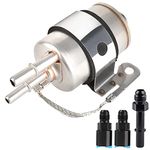 58 PSI Fuel Filter Regulator Kit for LS Swap EFI Conversion, Replacement for Chevrolet Chevy Fuel Filter Pressure Regulator with AN-6 3/8'' 5/16'' EFI Inlet Outlet Return Fuel Rail Adpater Fittings