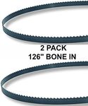 126x5/8x3TPI - 2 Pack Bone In Bands