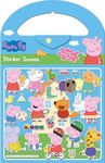 Paper Projects 01.70.29.010 Peppa Pig Activity Set-Includes Six Scenes and Over 50 Stickers, Blue, 23.5cm x 15.5cm