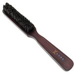 Kobe Professional Men's Beard and Fade Brush - Men’s Boar Bristle Hair Brush/Beard Brush - For Fading & Moustache Styling (Stewart)