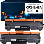 2 Pack CF248A 48A Toner Cartridge C