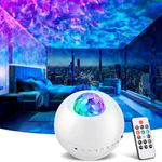 Galaxy Projector for Bedroom, Galaxy Light Projector with 20 Color Modes, Remote&Timer Sensory Lights Led Lights for Bedroom, Night Light Gift for Autism Kids Teen Boy Girl Room Decor