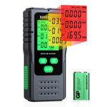 RDINSCOS EMF Meter Reader, 3-in-1 Digital Electromagnetic Field Radiation Detector for EF, MF & RF with Color-screen Display Handheld EMF Tester Detector for 5G,WiFi,Radio Signals&Household Appliance