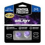 KontrolFreek FPS Freek Galaxy Purple for PlayStation 4 (PS4) and PlayStation 5 (PS5) | Performance Thumbsticks | 1 High-Rise, 1 Mid-Rise | Purple