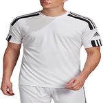 adidas Men's Squadra 21 Jersey, White/Black, S