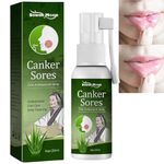 Mouth Ulcer Spray,Mouth Ulcer Treatment Spray for Adluts,Ulcer Breath Sprays,Canker Sore Treatment,Breath Spray for Bad Breath,Mouth Freshener Spray,Herbal Mouth Spray,Tongue Ulcer Treatment Spray