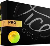 VICE Golf Limited Edition Pro Plus Golf Balls (Shade Yellow Orange)