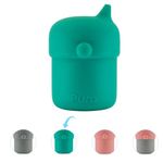 Pura my-my Silicone Sippy Cup 5oz/150ml - Training Cup, Reusable, Platinum Food Grade Medical Grade, Spill Proof Cups for Kids, Toddlers, Babies & Infants (Mint)