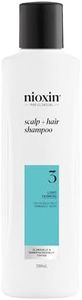 Nioxin System 3 Scalp + Hair Shampoo - Hair Thickening Shampoo For Coloured, Dry and Damaged Hair with Light Thinning - with Biotin and Niacinamide, 300ml