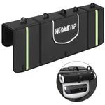 WITSTEP Tailgate Pad for Mountain Bike, Upgrade Truck Tailgate Bike Pad with Reflective Strips & Tool Pockets, Heavy Duty MTB Tailgate Pad Pickup Tailgate Cover for 5 Bikes