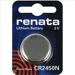 Renata CR2450 3V Coin Battery Pack of 3