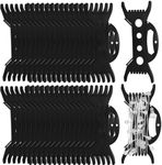 Sliner 36 Pieces Black Christmas Li