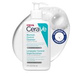 CeraVe Blemish Control Face Cleanser with 2% Salicylic Acid & Niacinamide for Blemish-Prone Skin 236ml , Unscented