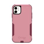 OtterBox iPhone 11 Commuter Series Case - Cupids Way (ROSEMARINE Pink/RED Plum), Slim & Tough, Pocket-Friendly, with Port Protection