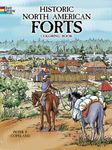 Historic North American Forts Coloring Book