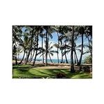 CafePress Maui Serenity (Wall Calendar Ja Rectangle Magnet, 3"x2" Refrigerator Magnet