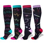 Compression Socks Women and Men, 20-30mmHg, Best for Nurses, Travel, Pregnancy